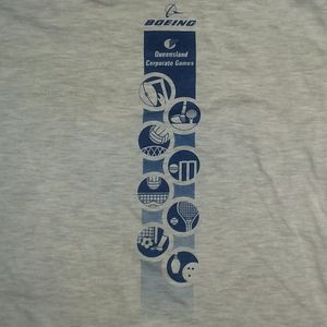 rare Boeing Australia Corporate Games t shirt XL